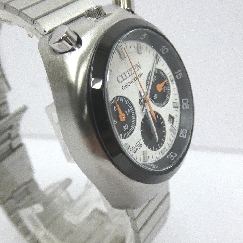 Dz788603 シチズン 腕時計 RECORDLABEL TSUNOCHRONO レコードレーベル ツノクロノ AN3660-81A メンズ CITIZEN 未使用品の画像5