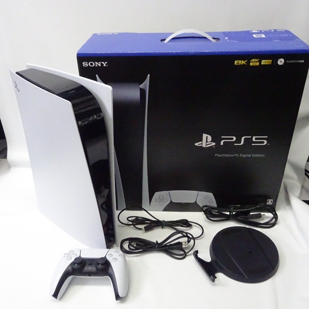 Ft601531 ソニー ゲームハード PlayStation5 デジタル・エディション CFI-1100B01 sony 中古_画像1