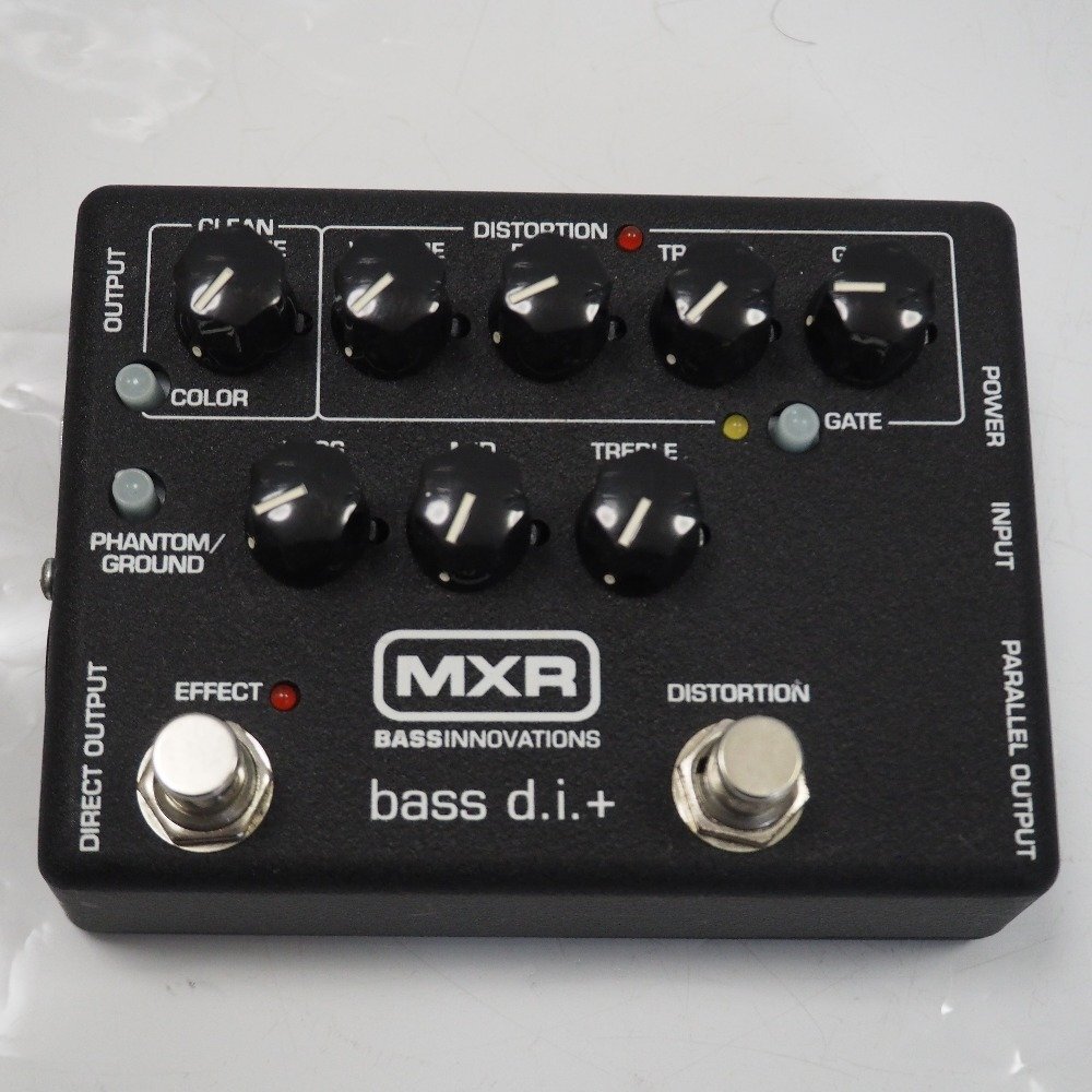 Th544111 MXR エフェクター Bass d.i＋ ベース用プリアンプ エムエックスアール 中古_画像1