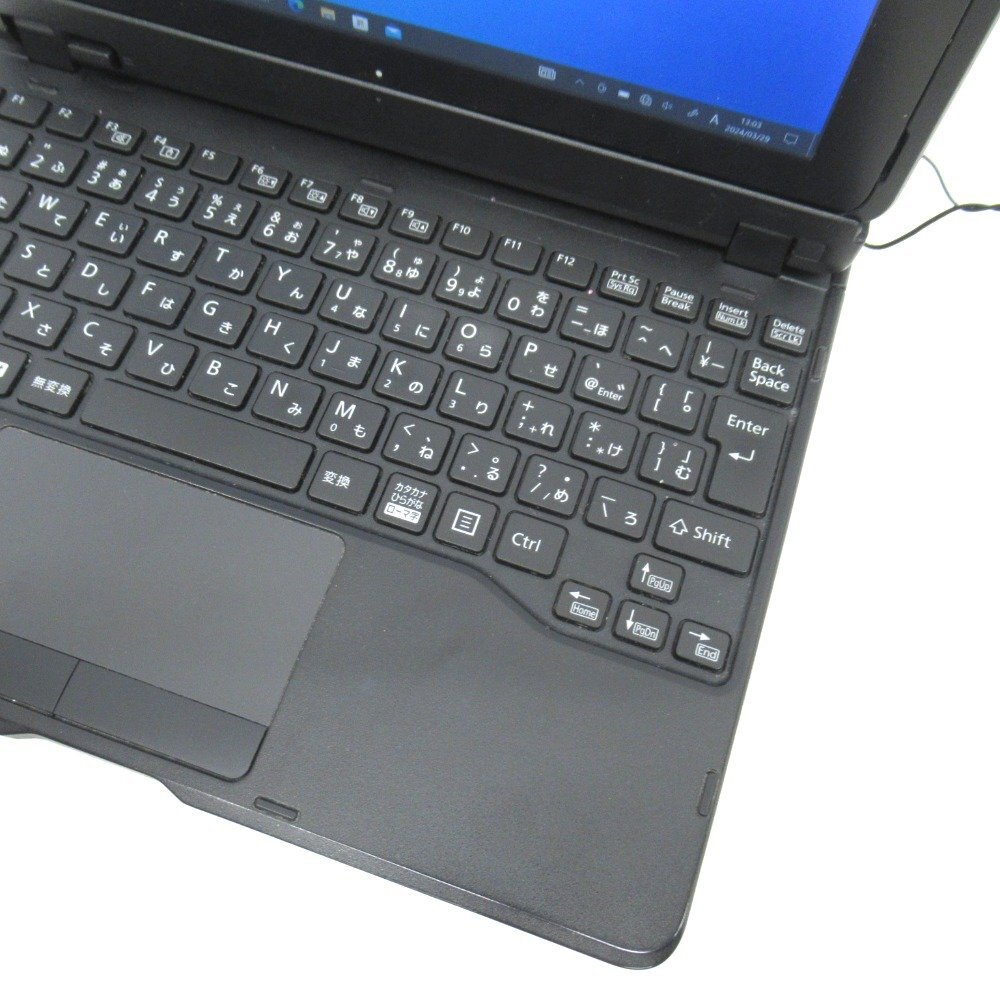 KR58651 富士通 タブレットPC 軽量スリムキーボード付き ARROWS Tab Q509 128GB eMMC FARQ22013 / FMVNKB33 FUJITSU 中古_画像5