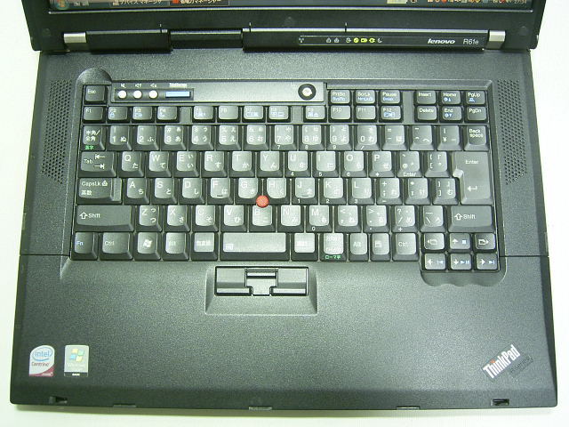 ジャンク ThinkPad R61e ／ Core2Duo ／ Vista Business_画像3
