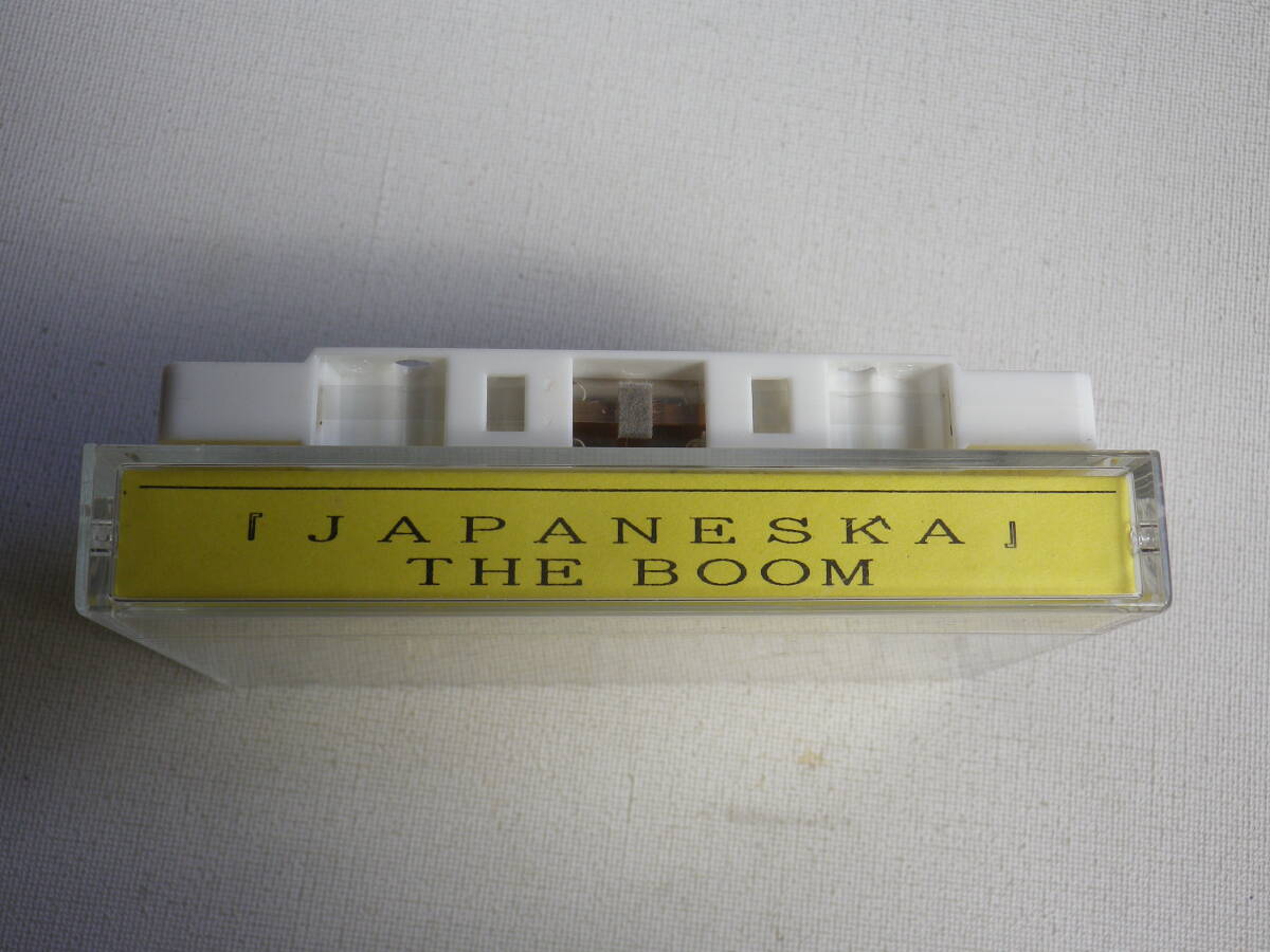 ◆カセット◆非売品プロモ　THE BOOM「JAPANESKA」　宮沢和史　NOT FOR SALE 　中古カセットテープ多数出品中！_画像3