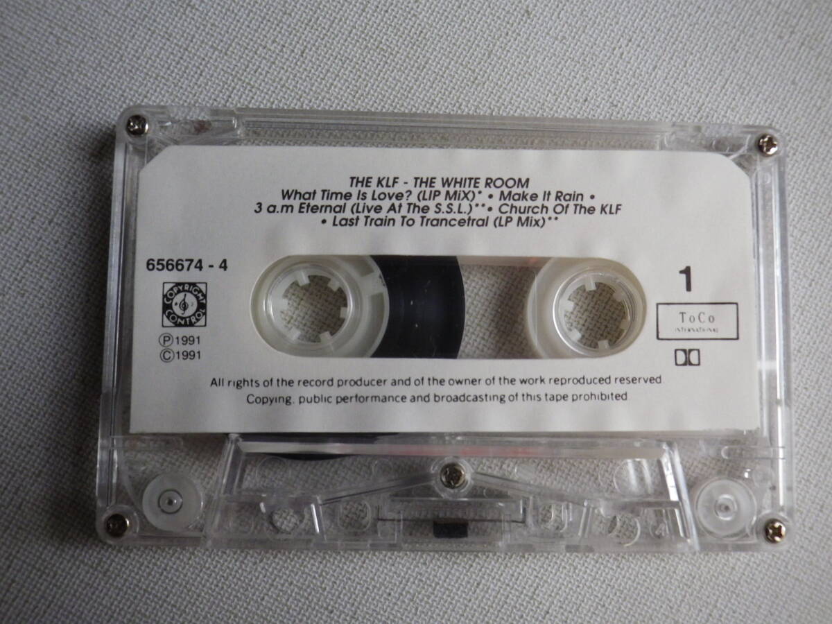 ◆カセット◆THE KLF / THE WHITE ROOM 656674-4 カセット本体のみ　中古カセットテープ多数出品中！_画像4