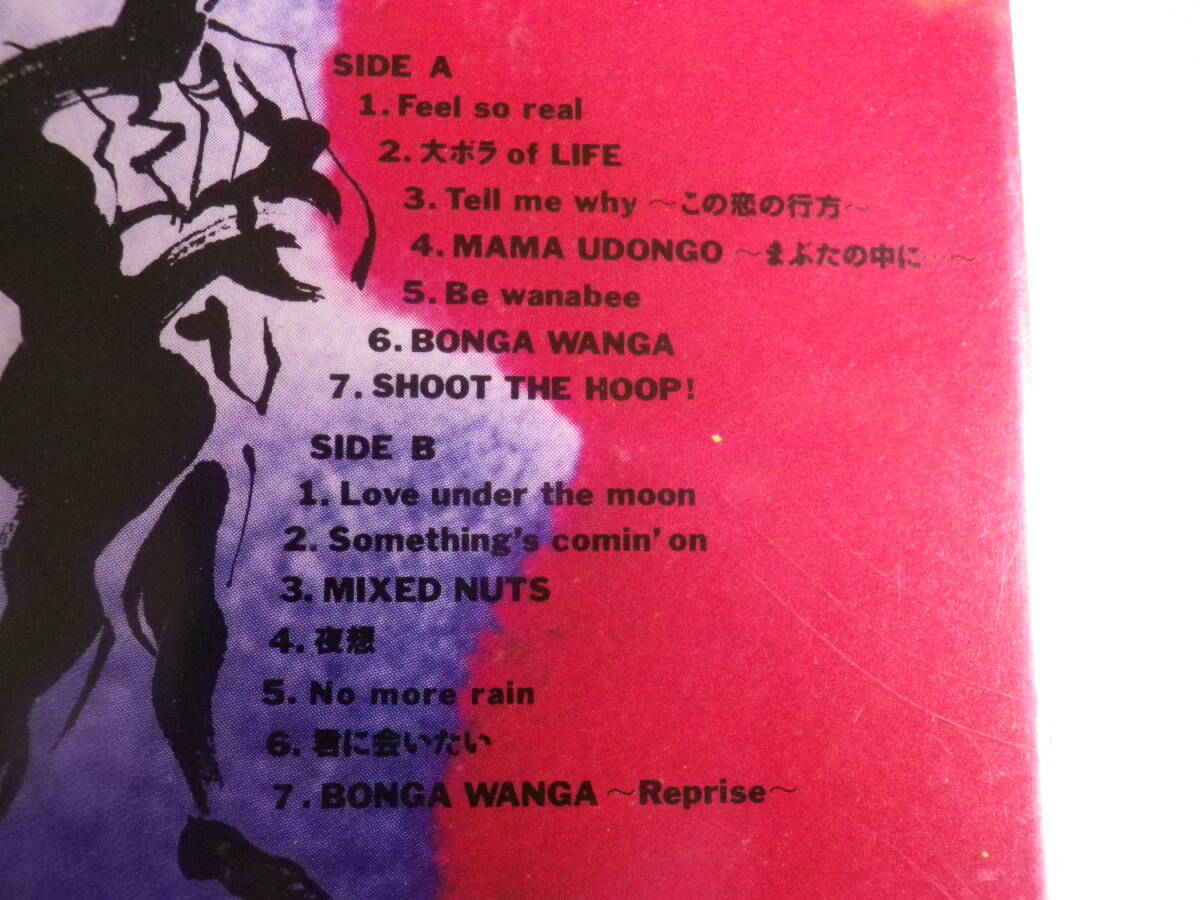 ◆カセット◆久保田利伸 BONGA WANGA 歌詞カード付 中古カセットテープ多数出品中！の画像9