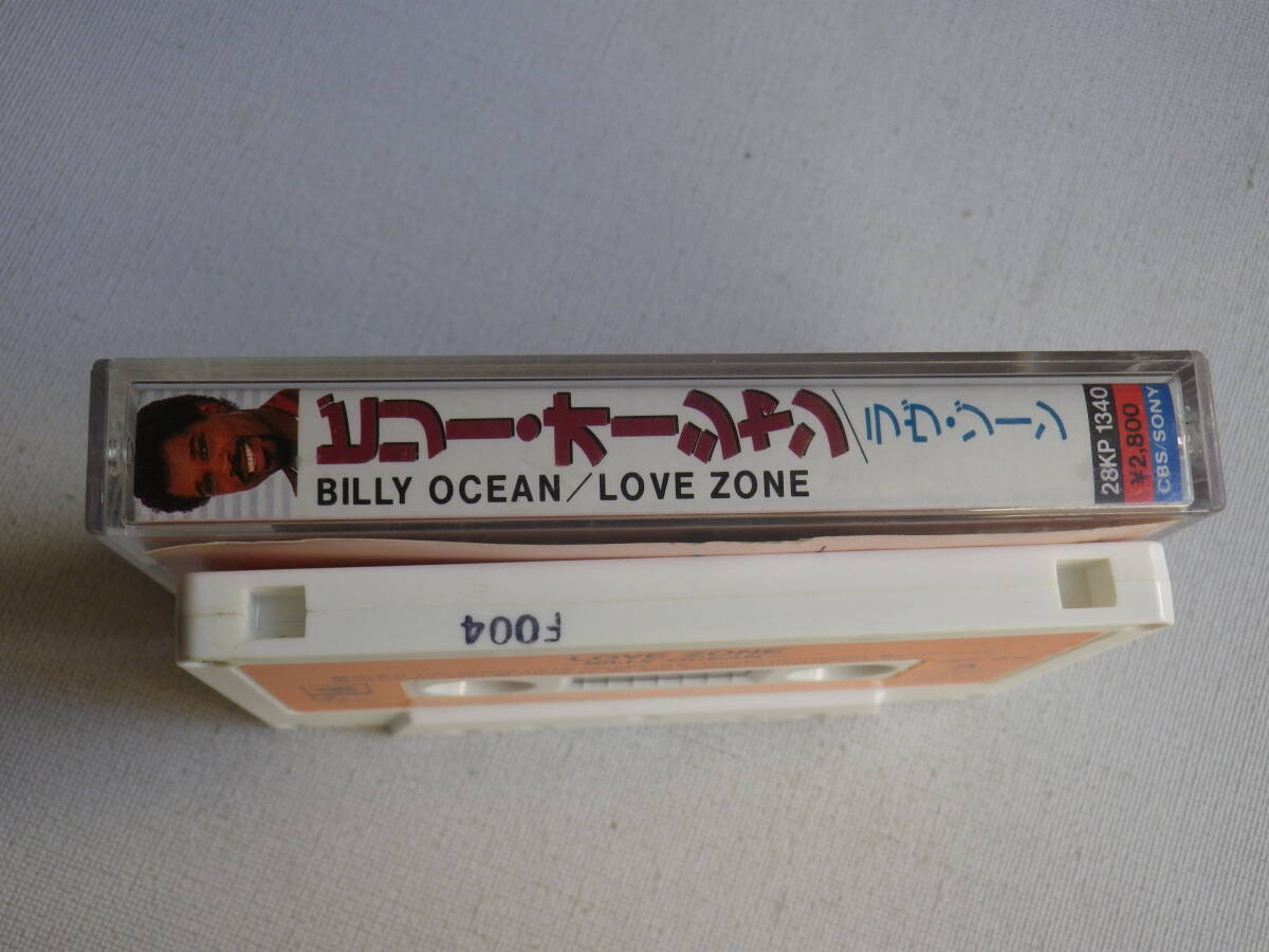 ◆カセット◆ビリーオーシャン BILLY OCEAN / LOVE ZONE 歌詞カード付 中古カセットテープ多数出品中！の画像5