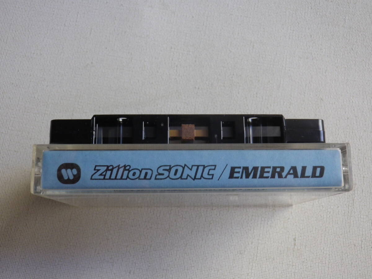 ◆カセット◆非売品プロモ Zillion SONIC EMERALD  NOT FOR SALE  中古カセットテープ多数出品中！の画像3