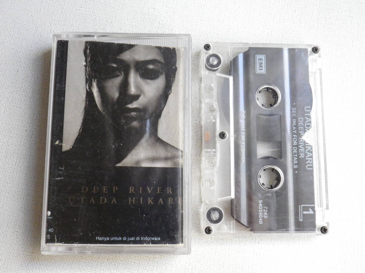 ◆カセット◆宇多田ヒカル UTADA HIKARU / DEEP RIVER  輸入版 中古カセットテープ多数出品中！の画像1