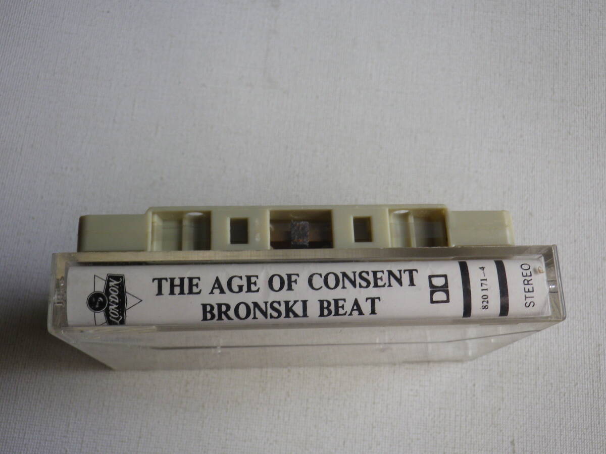 ◆カセット◆ブロンスキ・ビート  THE AGE CONCENT BRONSKI BEAT 輸入版 中古カセットテープ多数出品中！の画像3
