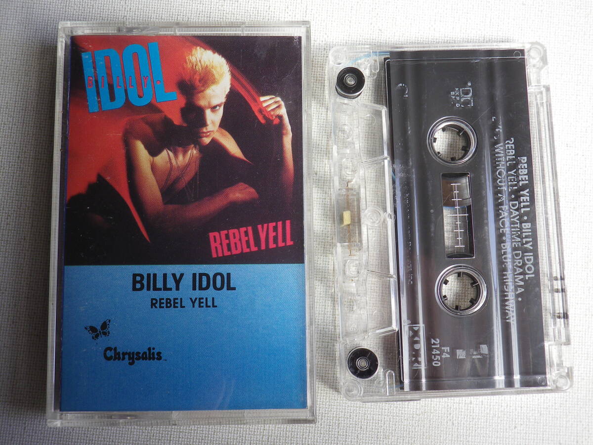 ◆カセット◆ビリーアイドル BILLY IDOL / REBEL YELL 輸入版 中古カセットテープ多数出品中！の画像1