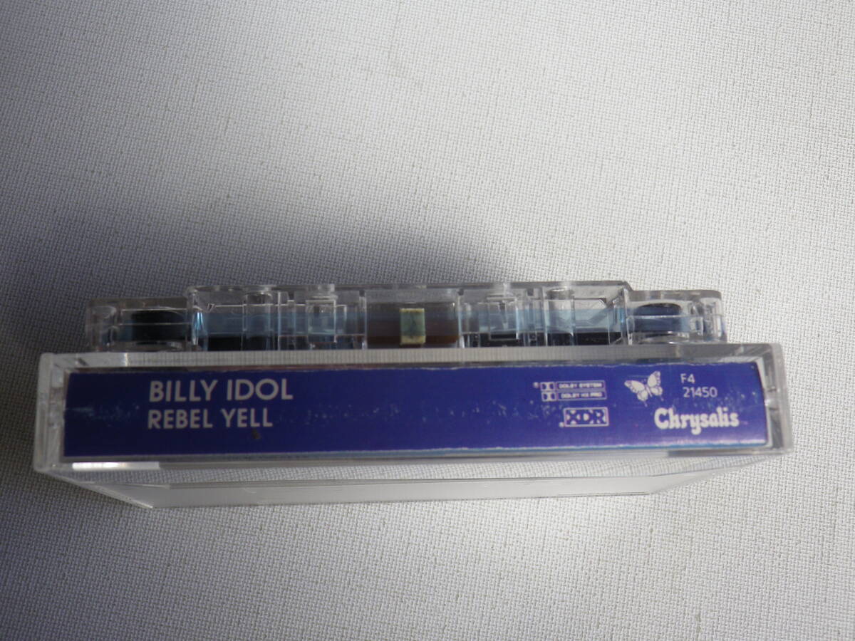 ◆カセット◆ビリーアイドル BILLY IDOL / REBEL YELL 輸入版 中古カセットテープ多数出品中！の画像3