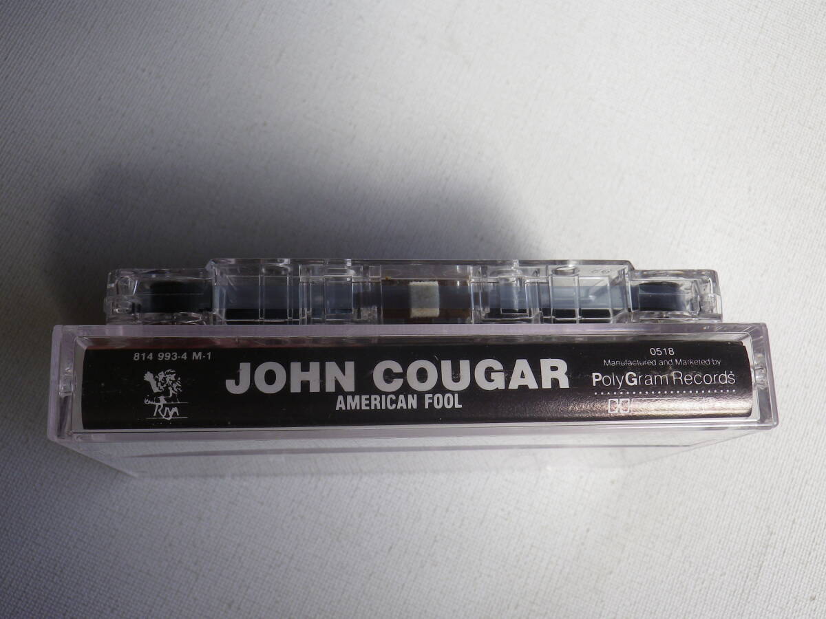 ◆カセット◆ジョンクーガー　JOHN COUGAR / AMERICAN FOOL 輸入版　中古カセットテープ多数出品中！_画像3