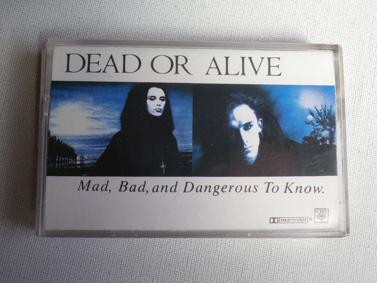 ◆カセット◆デッド・オア・アライヴ DEAD OR ALIVE / Mad,Bad,and Dangerous To Know 輸入版  中古カセットテープ多数出品中！の画像2