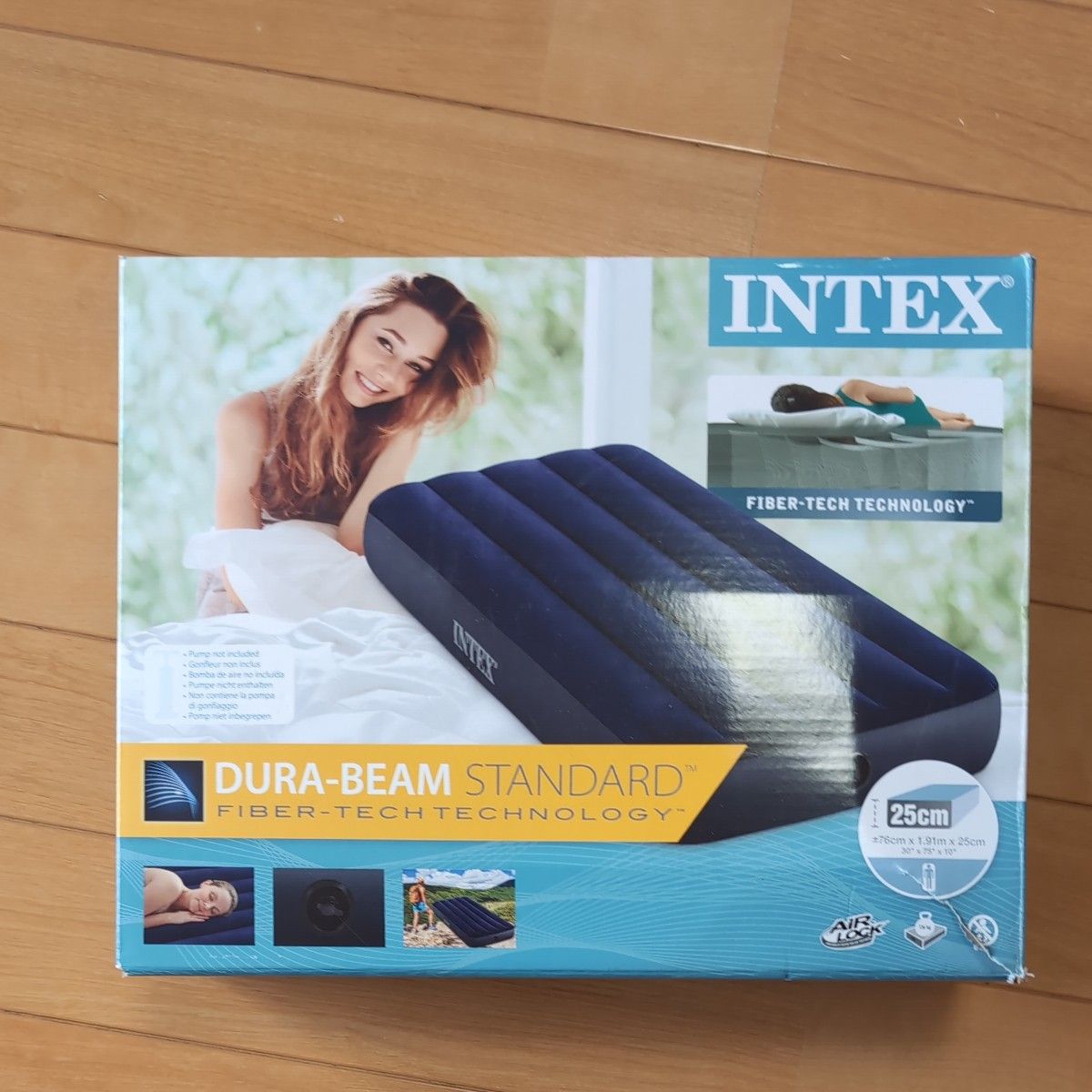 INTEX エアーベッド インテックス 簡易ベッド 屋内用 シングル