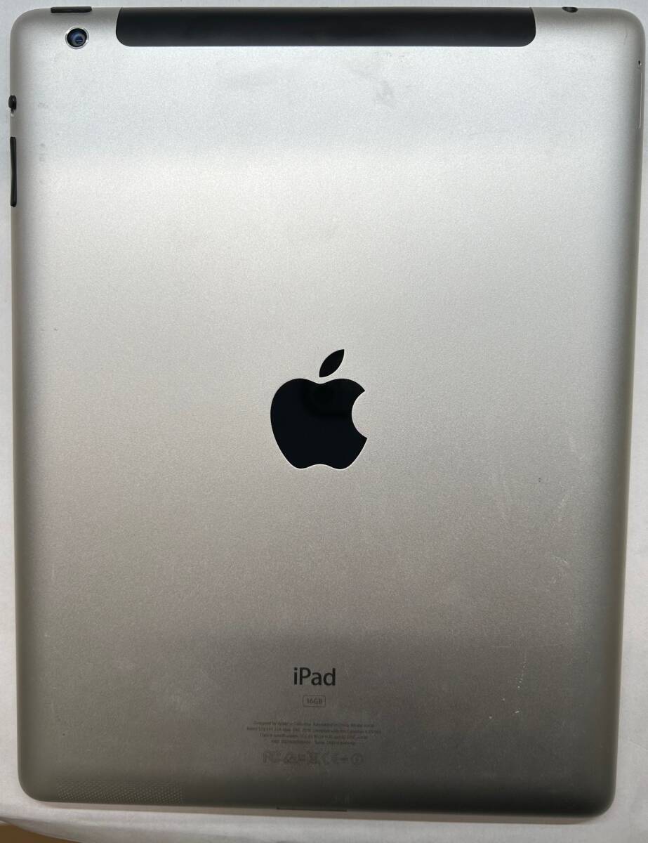  iPad 第3世代 16GB MD369J/A A1430 ホワイト ジャンク品 (アクティベーションロック）_画像3