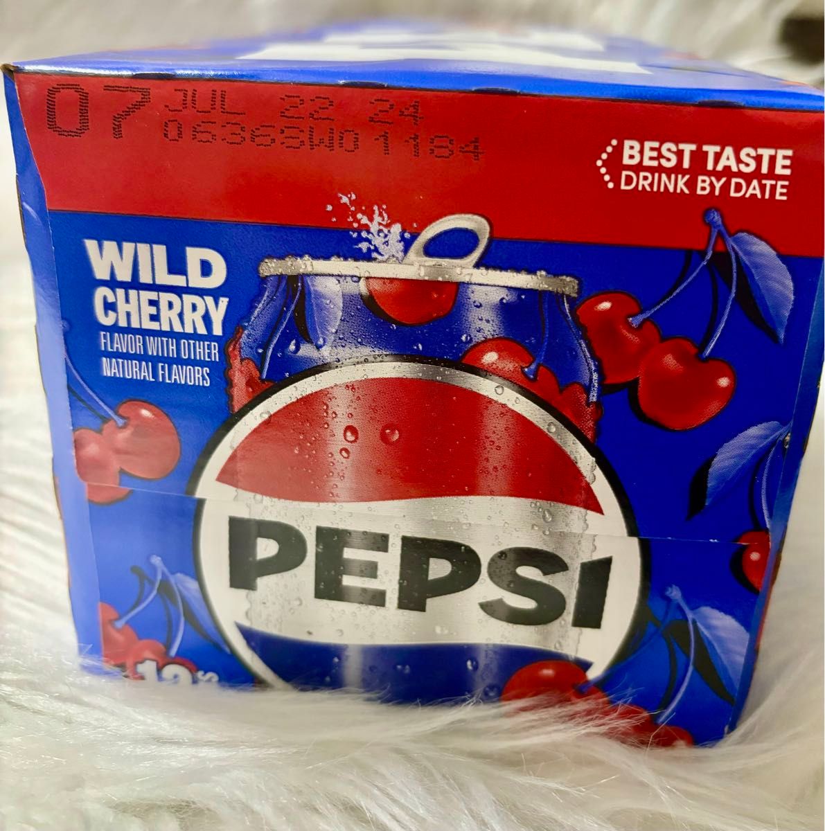 日本未発売 Pepsi Cherry チェリーペプシ12缶(1ケース)