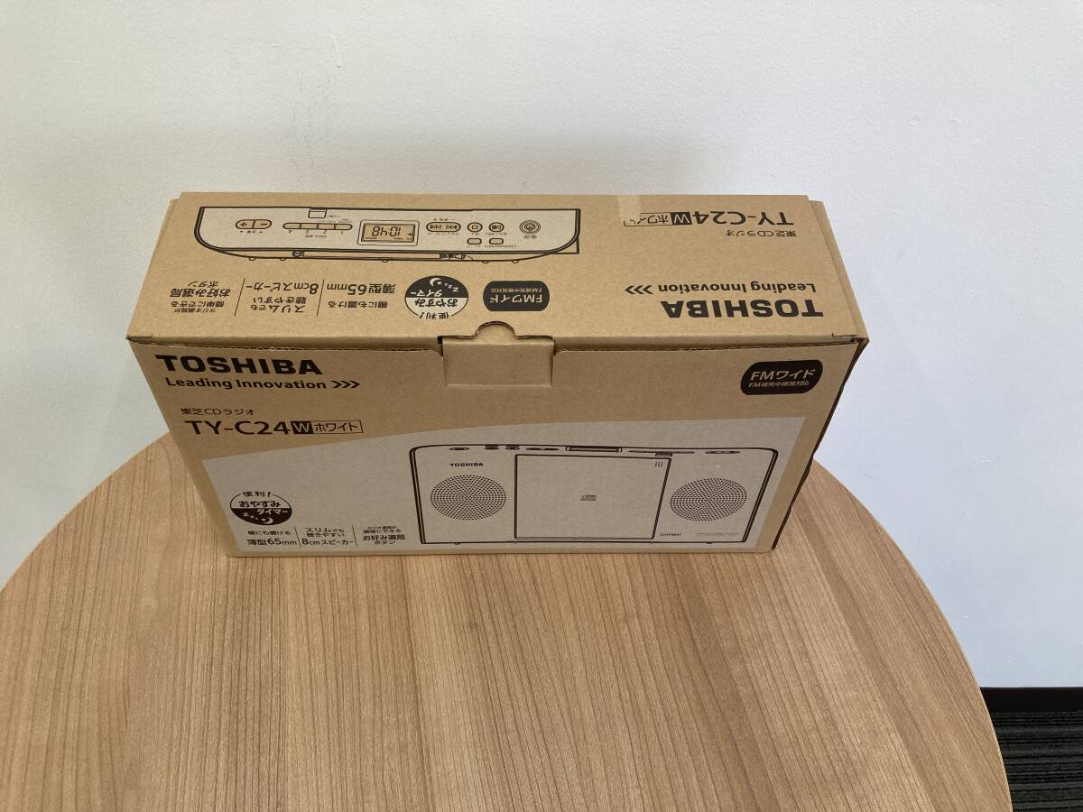  Toshiba TOSHIBA TY-C24 CD radio white operation not yet verification *. on No1428