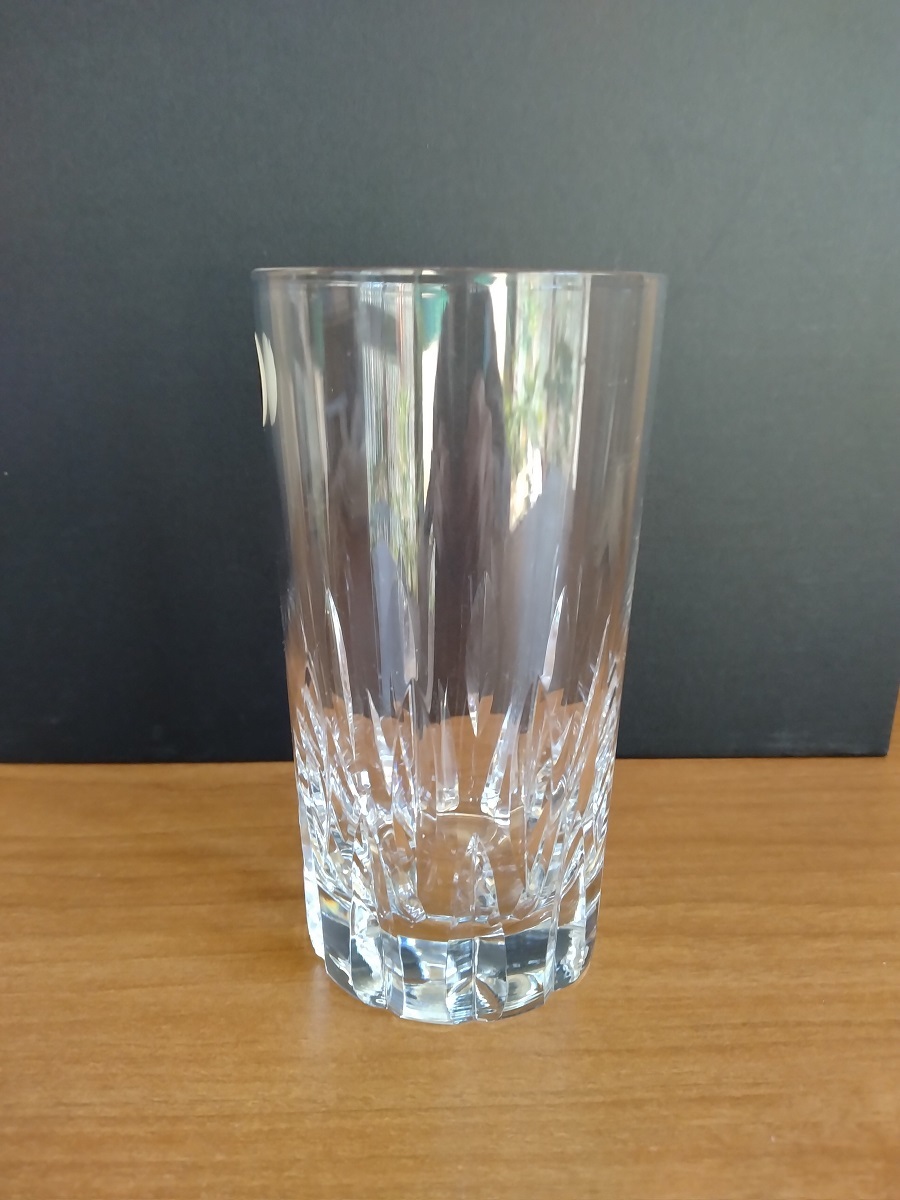HOYA　クリスタルタンブラー　切子玻璃杯　５個セット　中古・未使用品　昭和　長期保管品　送料無料_画像4