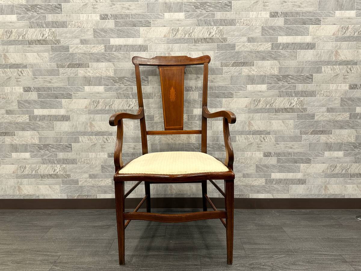 4C11 Lloyd’s Antiques ロイズ・アンティークス アームチェア サロンチェア 椅子_画像2