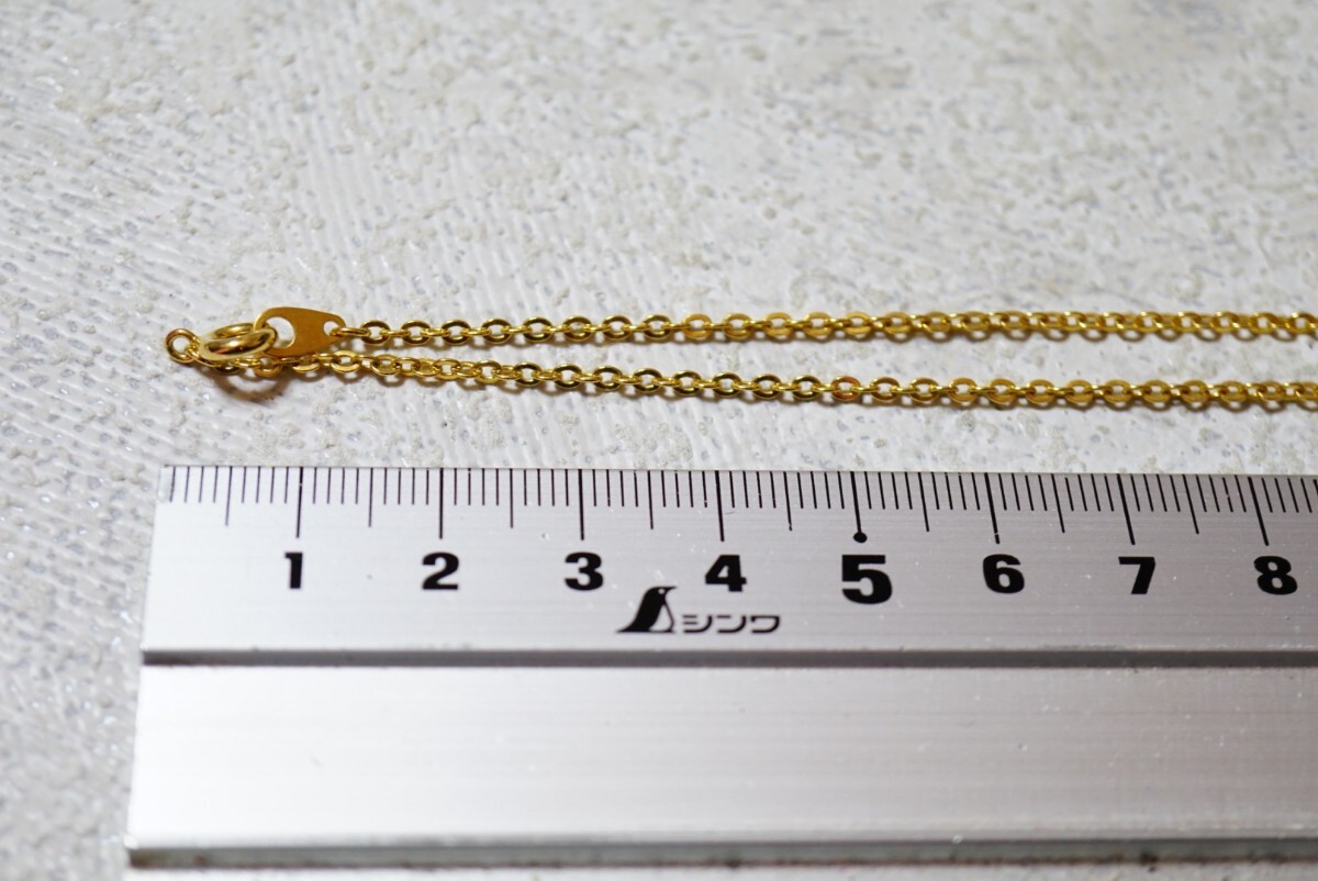 1181 イタリア 海外製 マイクロモザイク ゴールドカラー ペンダント ヴィンテージ アクセサリー ガラス細工 アンティーク ネックレスの画像5