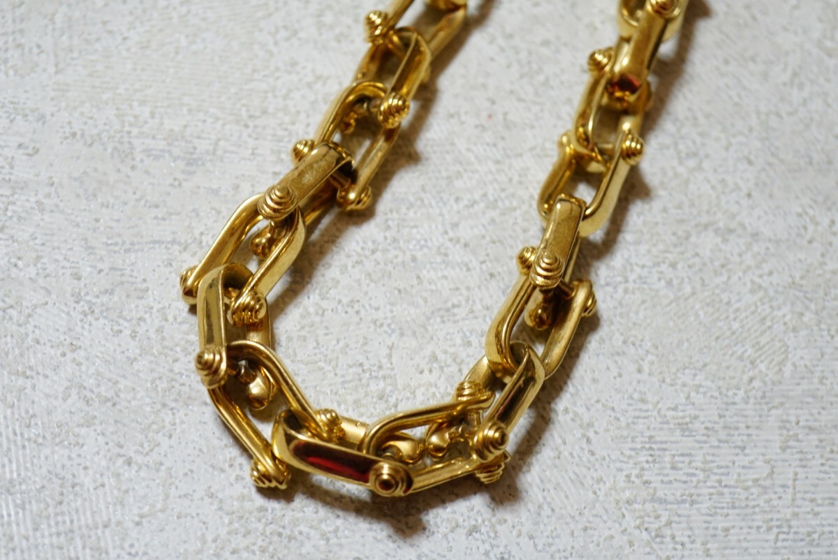 1483mone/MONET necklace abroad made brand Vintage accessory Gold color antique pendant neck decoration ornament 
