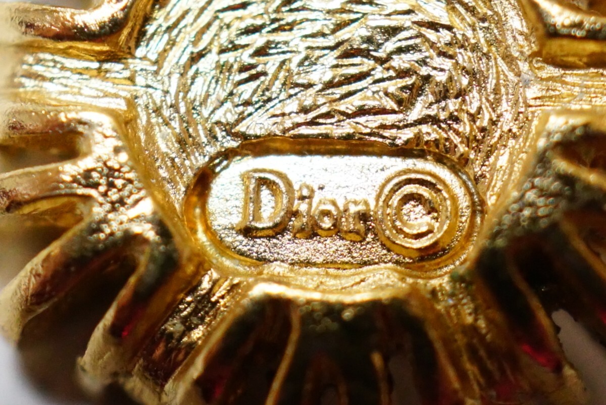 1479 Christian Dior/クリスチャンディオール パール ペンダント ネックレス 海外 ブランド ヴィンテージ アクセサリー Dior 装飾品_画像3