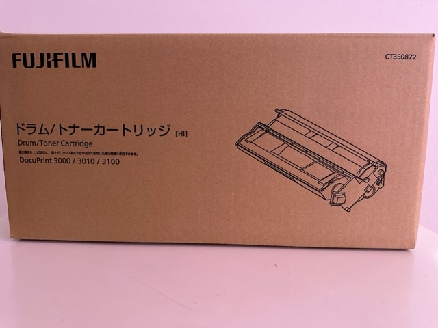 新品・富士フィルム・FUJI FILM・純正ドラムトナーカートリッジ・CT350872・使用期限：2026年5月_画像2