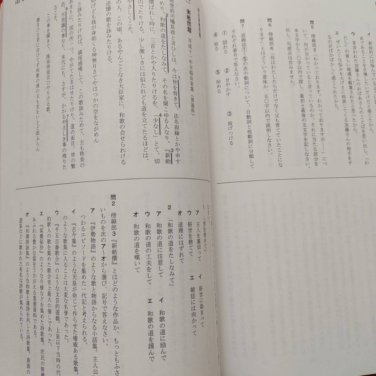 早稲田アカデミー　早慶高突破対策　必勝テキスト　国語　後期　早稲アカ　早慶必勝　特訓　解答解説付き　美品