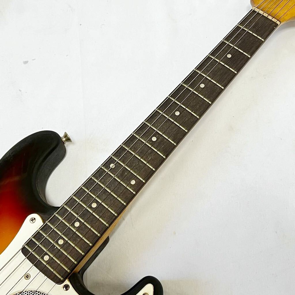 Fender Japan STRATOCASTER ST-CHAMP フェンダー フジゲン期 エレキギター ミニギター 現状品_画像3