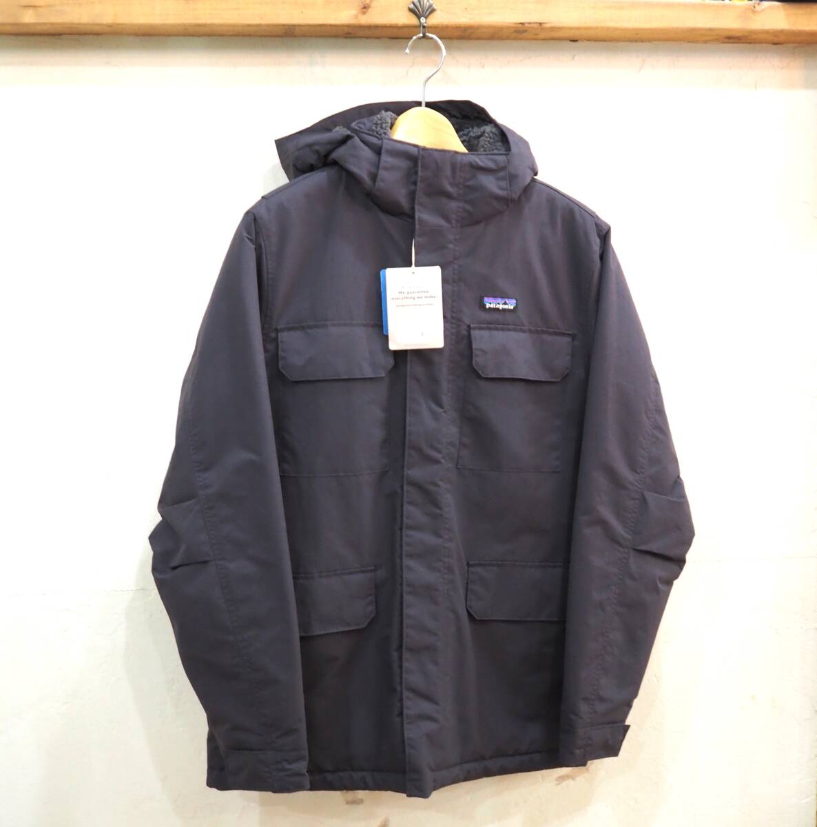 ◆Patagonia パタゴニア Isthmus Parka イスマス パーカー メンズ インファーノ ストーム ブラック M◆の画像1