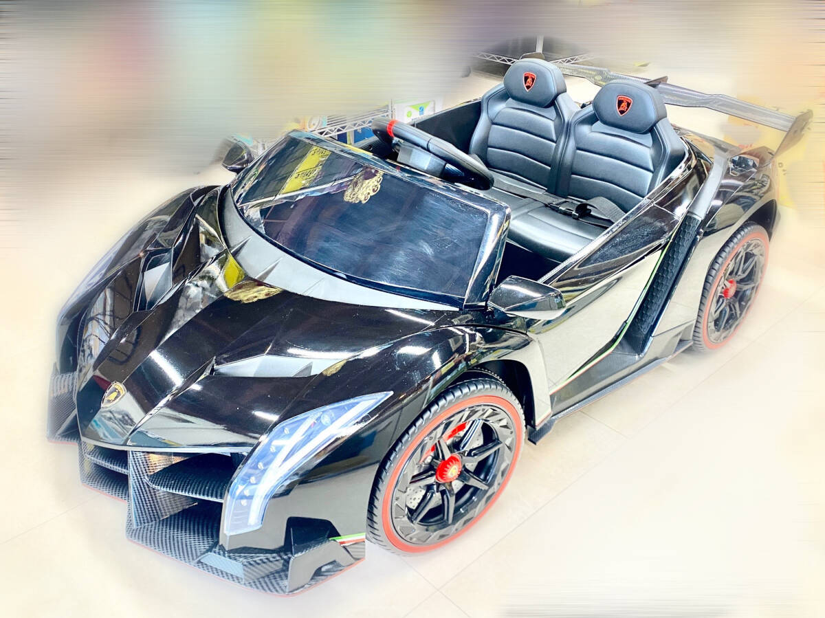 CZM2600 展示品 子ども用電動乗用カー ランボルギーニ ベネーノ Lamborghini Veneno リモコン操作可 直接引取り大歓迎☆福井県福井市_画像1