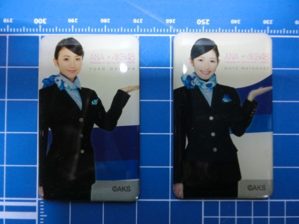 11.トミカ AKB48ラッピングトラック (全3種フルコンプ) + ANAコラボ マグネット8種　セット_画像7