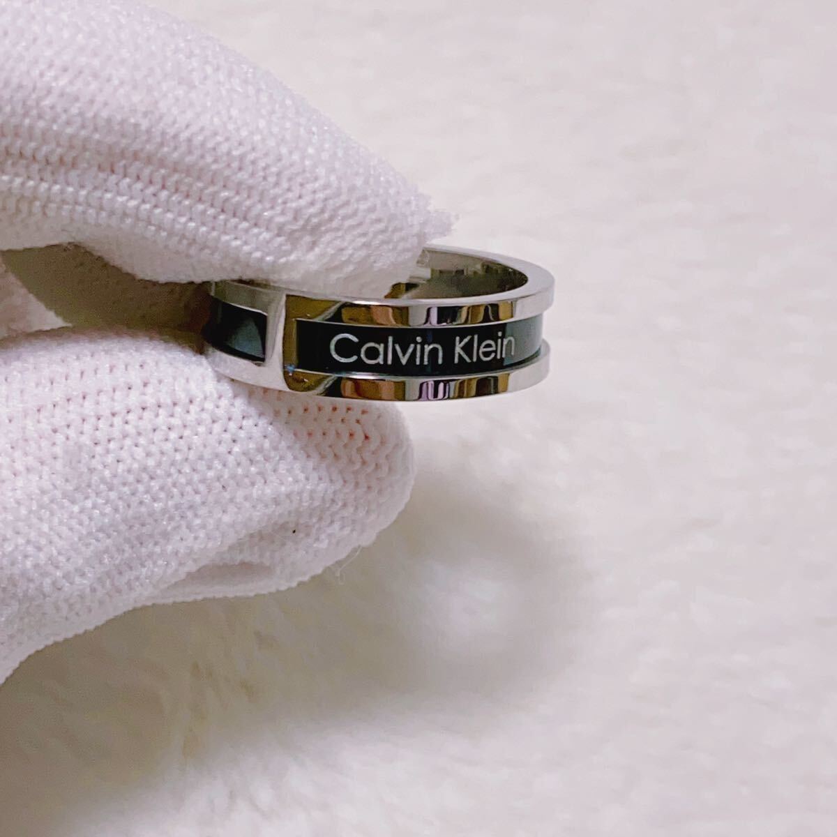 カルバンクライン Calvin Klein 指輪 ck US8 日本サイズ17号　リング_画像5