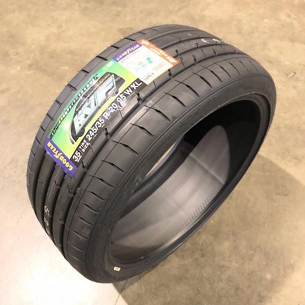 保管袋付 (IK139.7) 送料無料 [4本セット] GOODYEAR EAGLE RVF XLFP　245/35R20 95W 2020年以降製造 室内保管 245/35/20 夏タイヤ._画像1