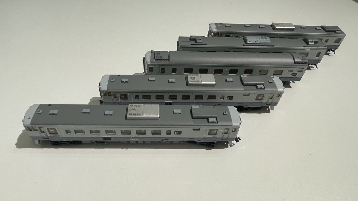 動作未確認 ④ マイクロエース A-5931 Nゲージ 鉄道模型 MICRO ACE TRAIN SET キハ400系急行利尻5両セット 箱付 の画像4