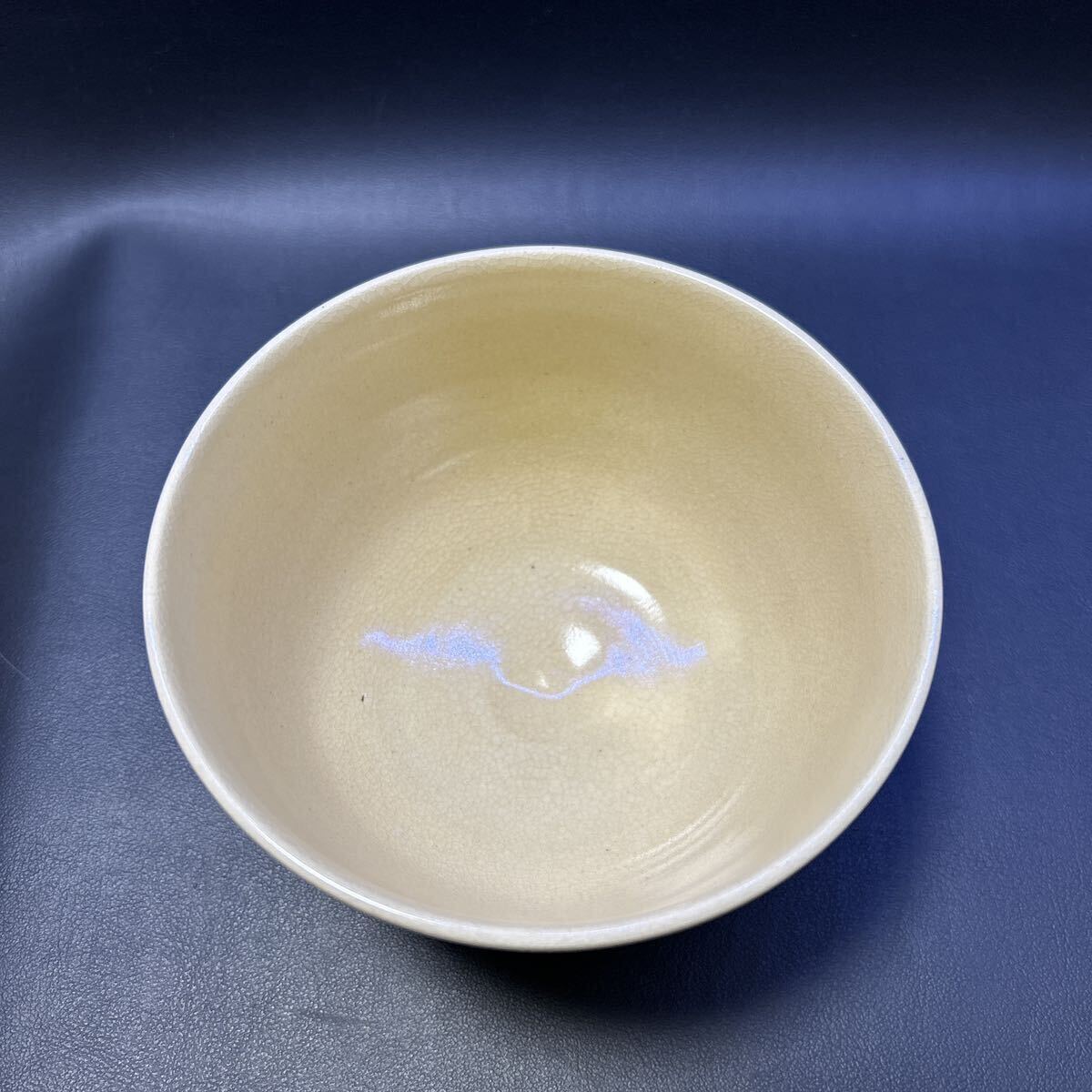 H10-12 茶道具 茶碗 【京焼　音羽山窯　兜絵茶碗】サイズ:直径12.5cm、高さ7.5cm 紙箱あり_画像5