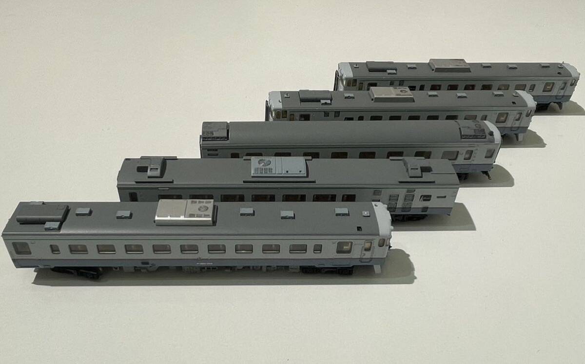 動作未確認 ④ マイクロエース A-5931 Nゲージ 鉄道模型 MICRO ACE TRAIN SET キハ400系急行利尻5両セット 箱付 の画像3