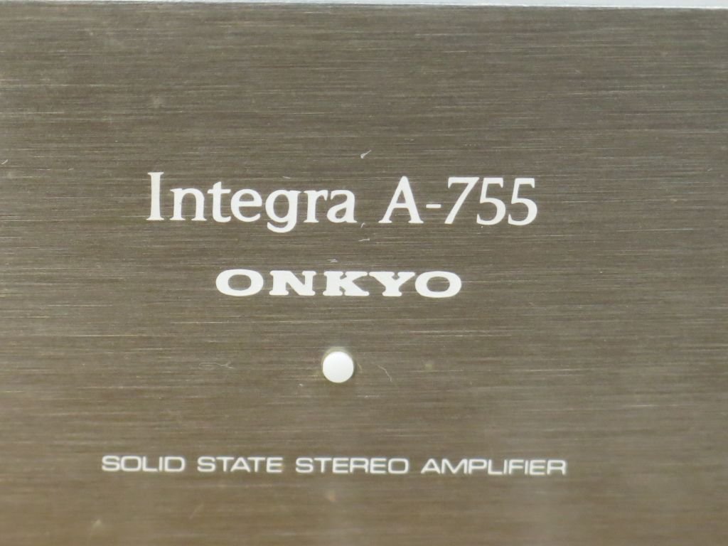 ONKYO Integra A-755 プリメインアンプ ジャンク品_画像10