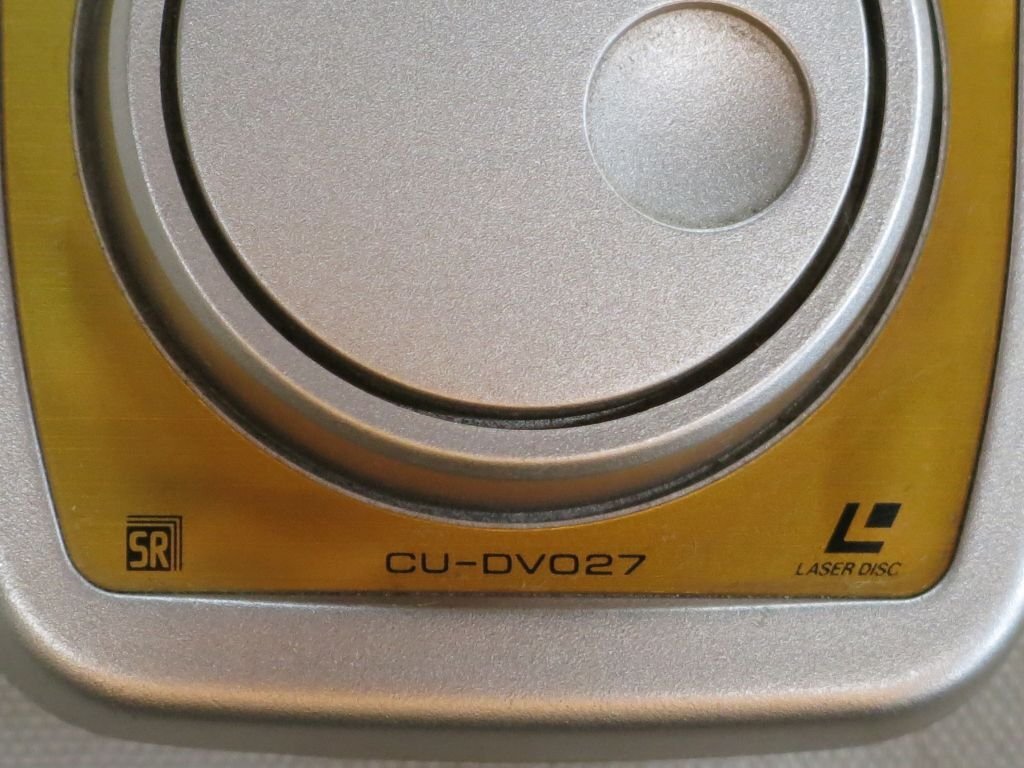 PIONEER CU-DV027 DVD плеер для дистанционный пульт инфракрасные лучи люминесценция подтверждено б/у товар 