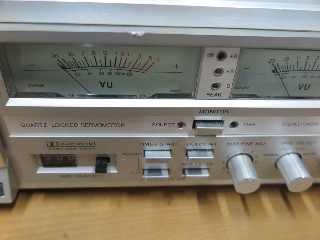 DENON DR-F3 cassette deck junk 