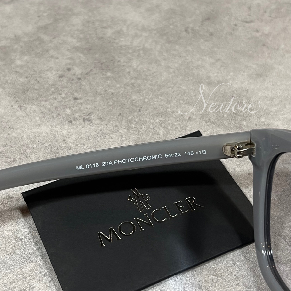 正規品 新品 モンクレール ML0118 20A メガネ サングラス 眼鏡 アイウェア MONCLER