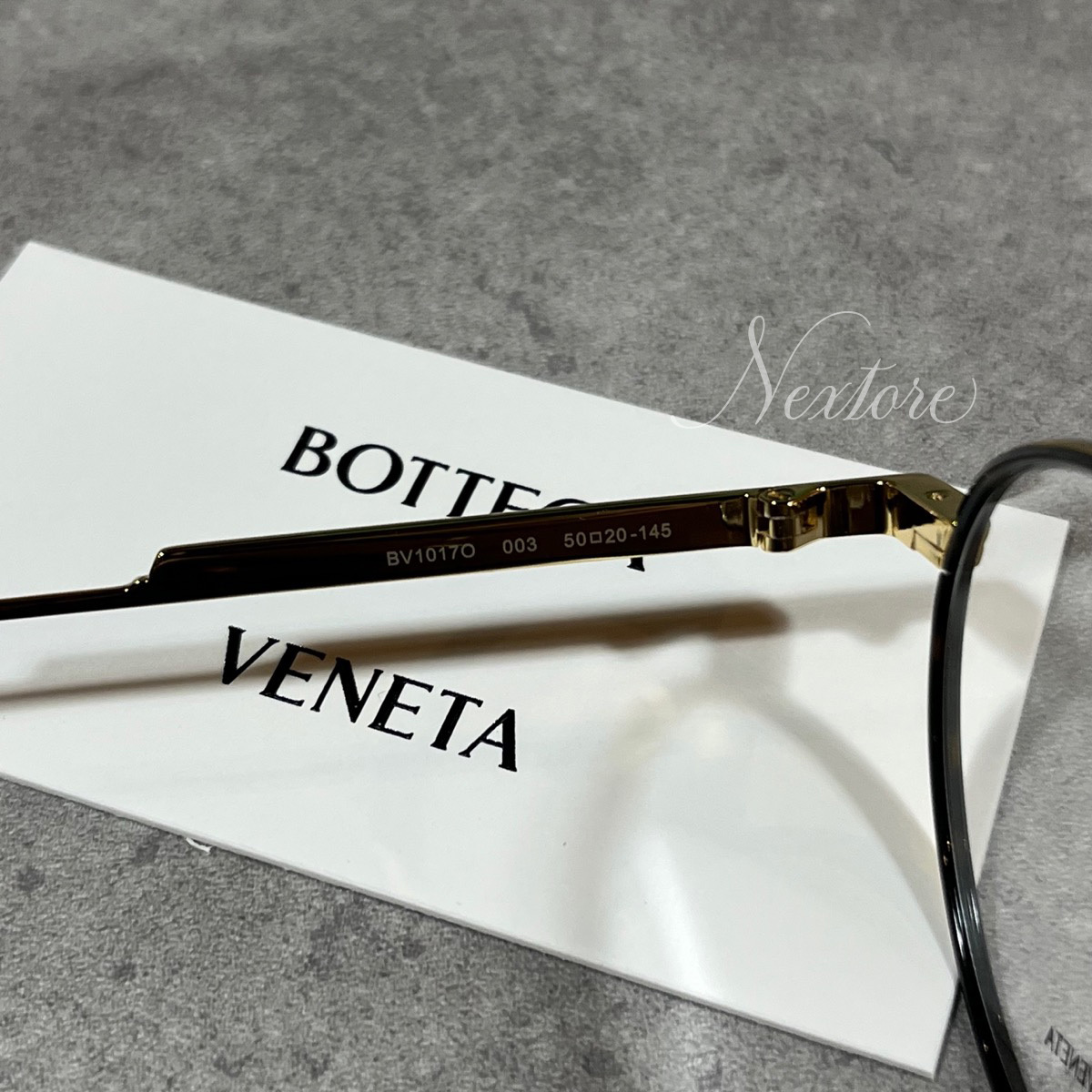 正規品 新品 ボッテガ BV1017O 003 メガネ サングラス 眼鏡 アイウェア BOTTEGA VENETA