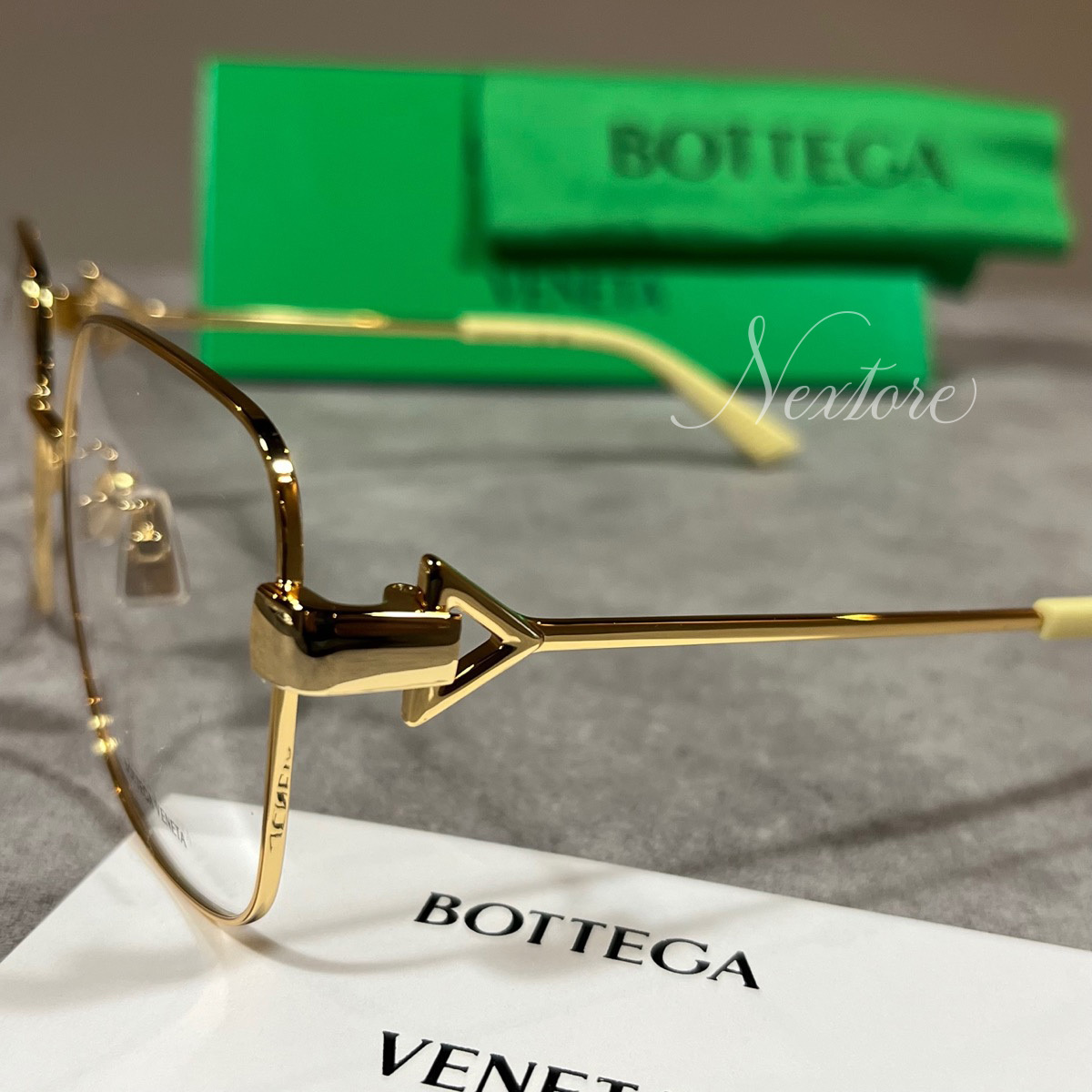 正規品 新品 ボッテガ BV1200O 002 メガネ サングラス 眼鏡 アイウェア BOTTEGA VENETA_画像2