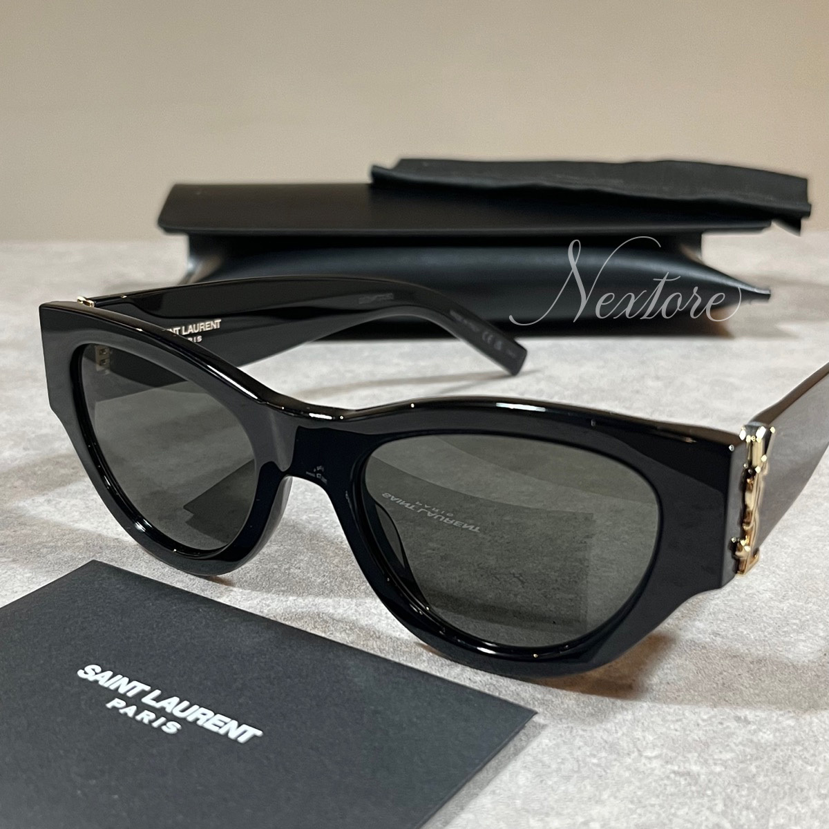 正規品 新品 サンローラン SLM94 001 メガネ サングラス 眼鏡 アイウェア SAINT LAURENT