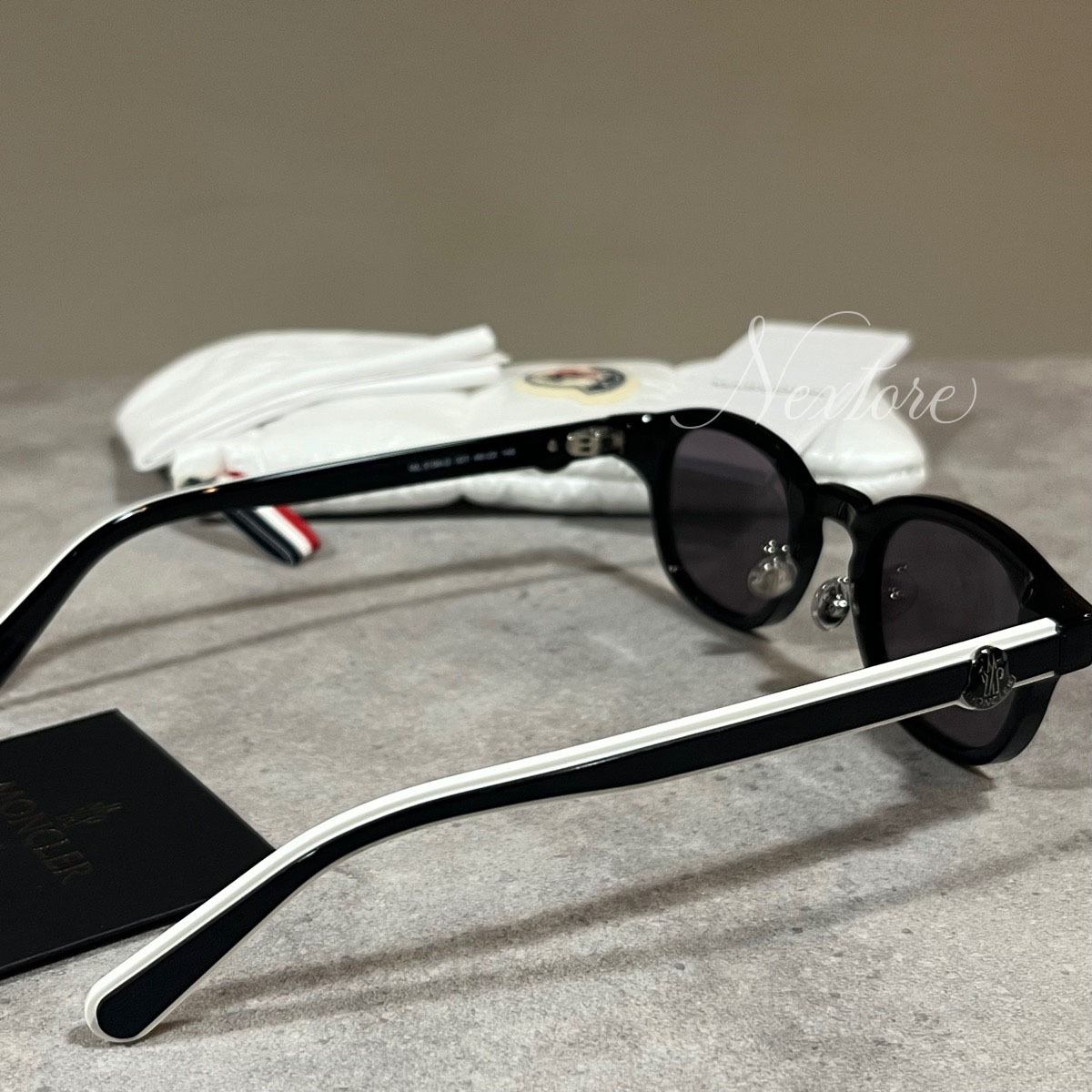 レンズ交換 新品 モンクレール ML5184 001 メガネ サングラス 眼鏡 アイウェア MONCLER SMK_画像6