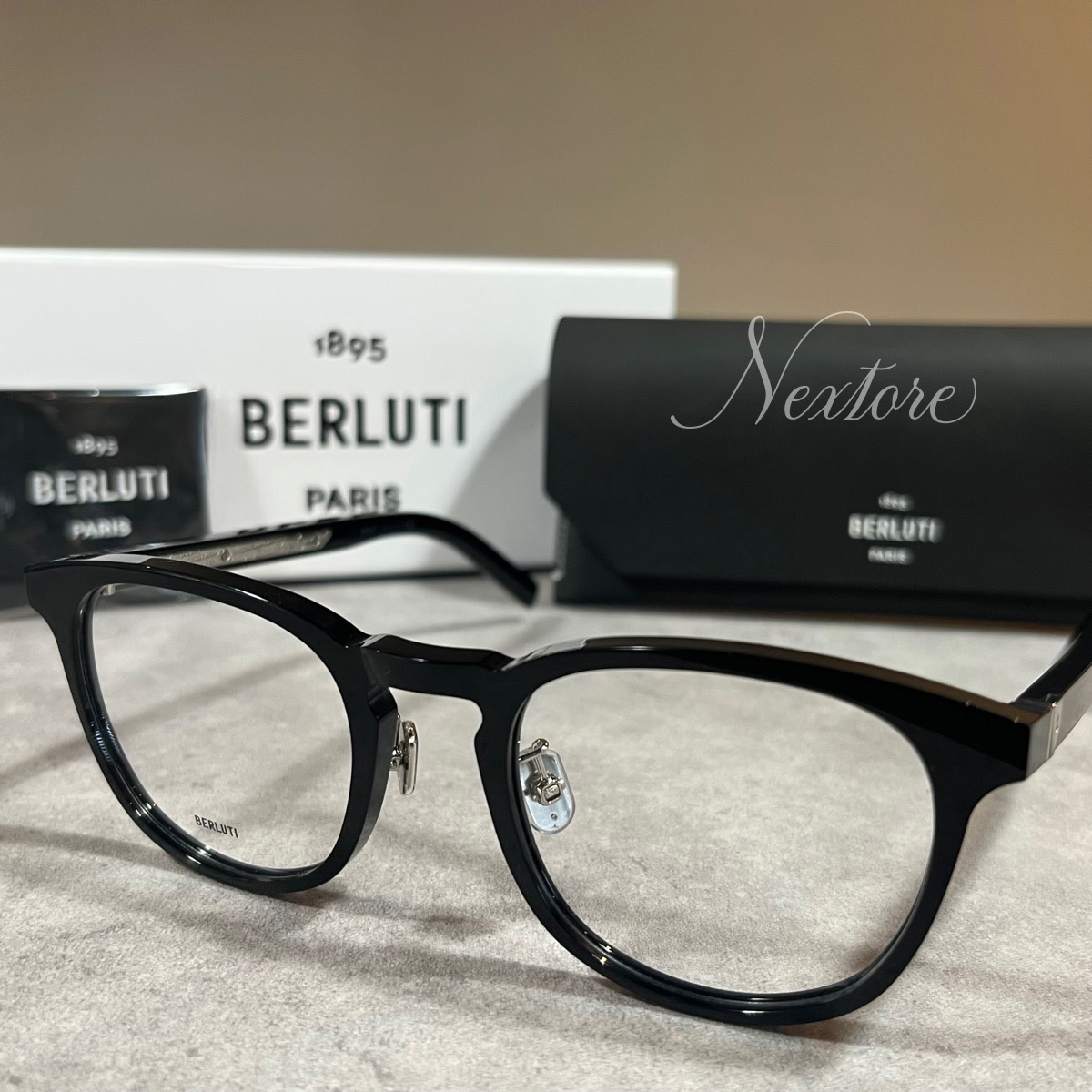 正規品 新品 ベルルッティ BL50002U 001 メガネ 眼鏡 サングラスの画像1