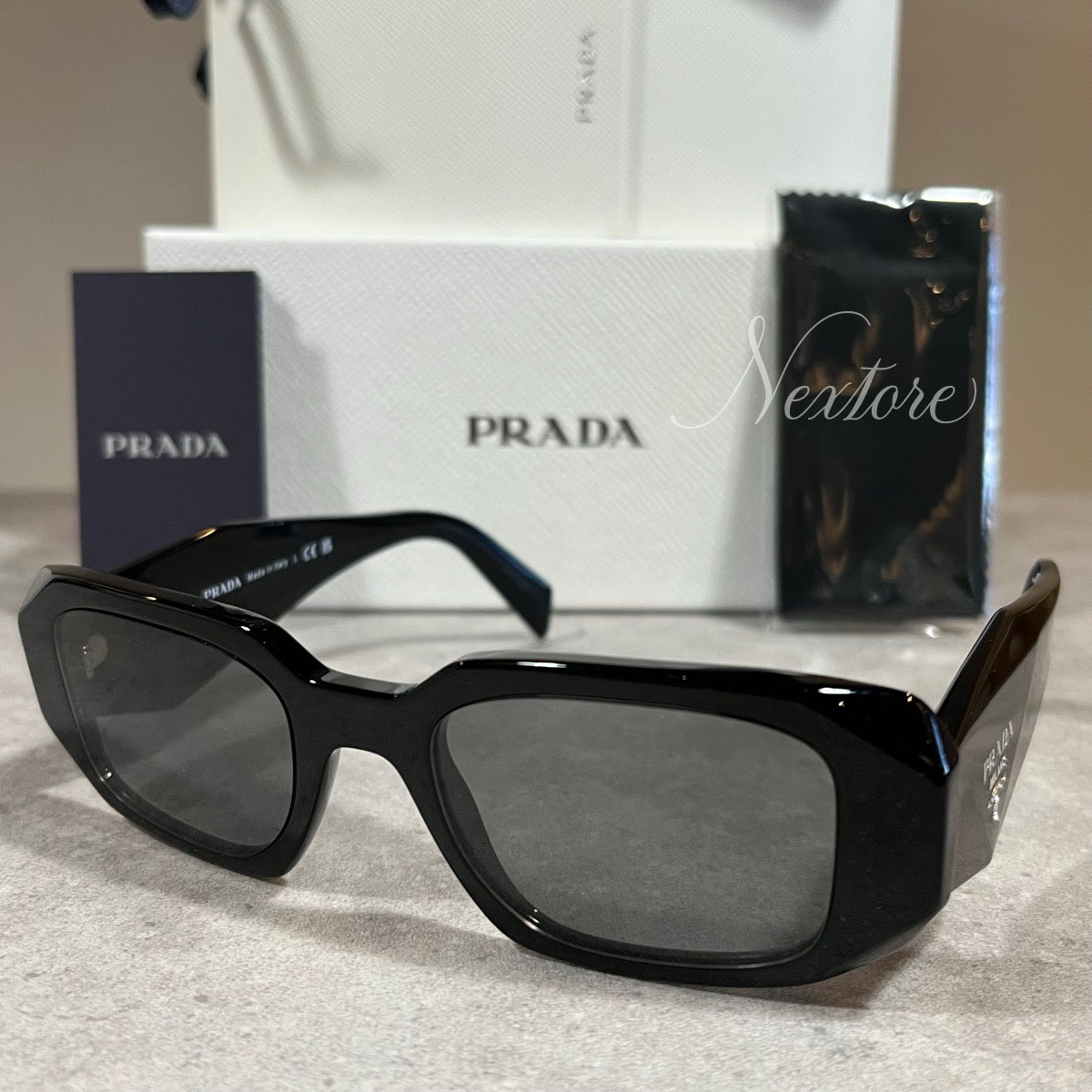正規品 新品 プラダ SPR17W 1AB-07Z メガネ サングラス 眼鏡 アイウェア PRADA_画像1