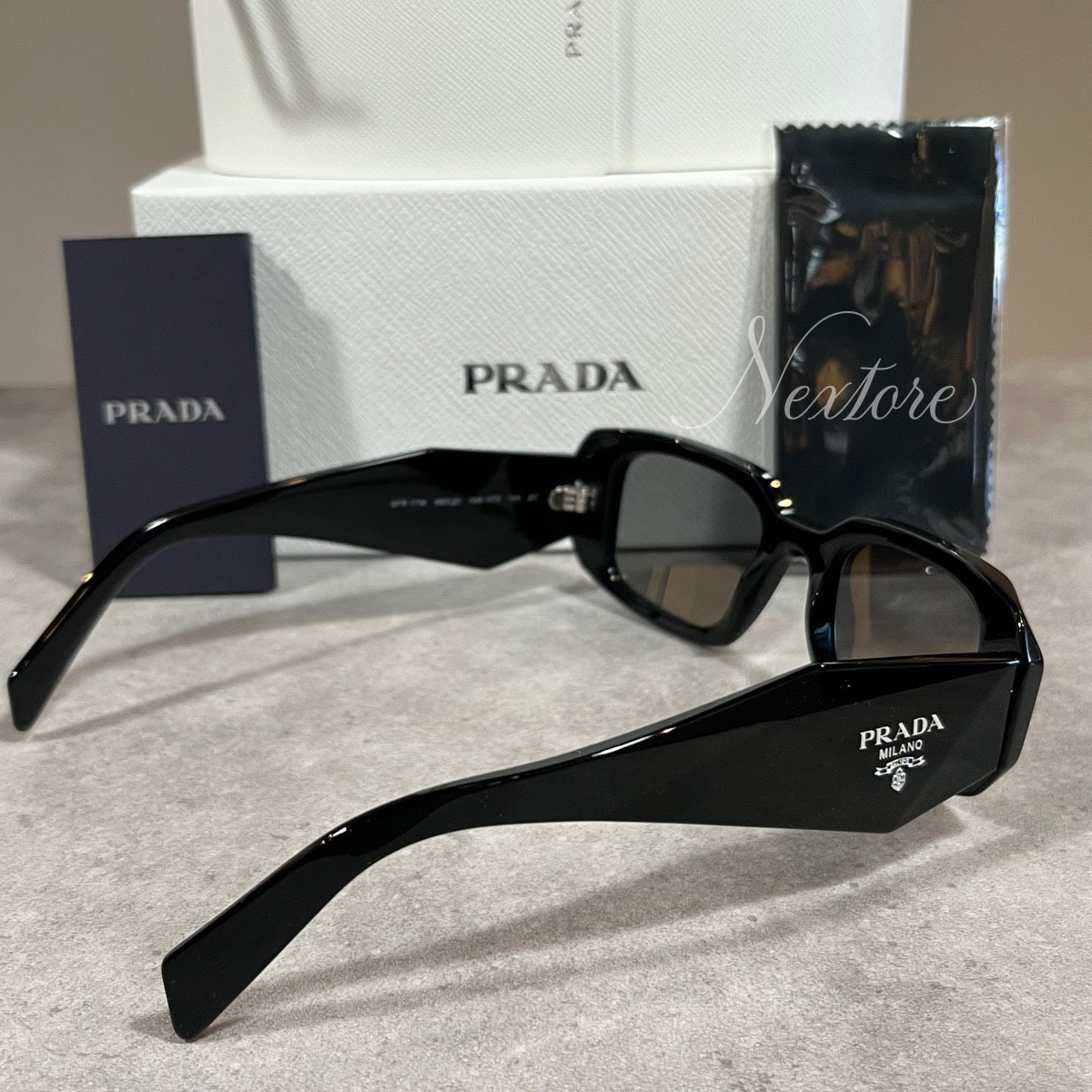 正規品 新品 プラダ SPR17W 1AB-07Z メガネ サングラス 眼鏡 アイウェア PRADA_画像6