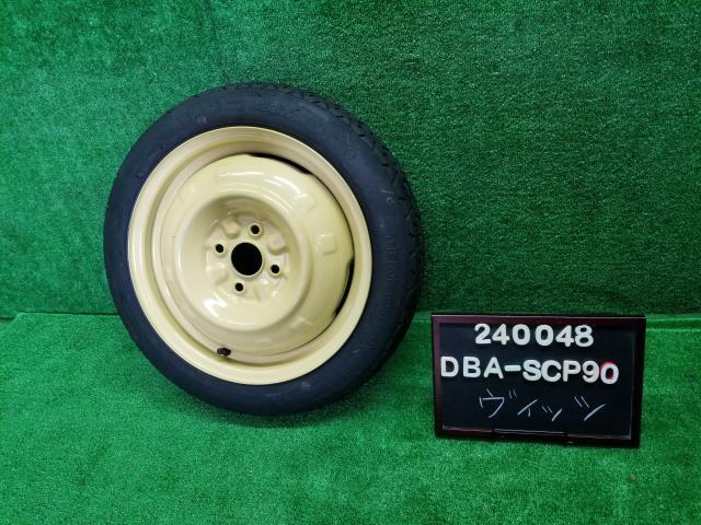 トヨタ純正スペアタイヤ　未使用品　15インチ　TOYO　T125/70D15　15×4T　P100　4H　ヴィッツ（240048）_画像1