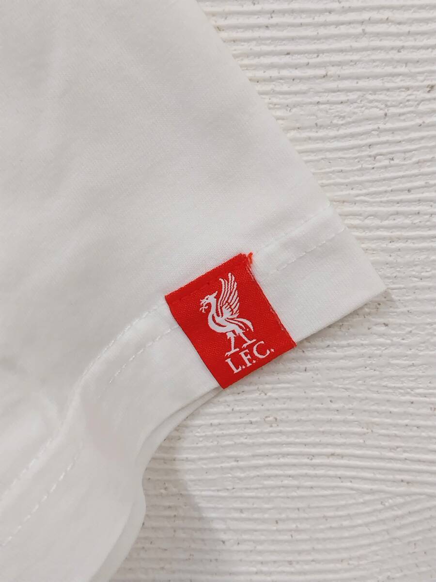 リバプールFC Tシャツ 白 Liverpool FC LFC サイズS Jrgen Klopp ユルゲン・クロップ【2-765】_画像5