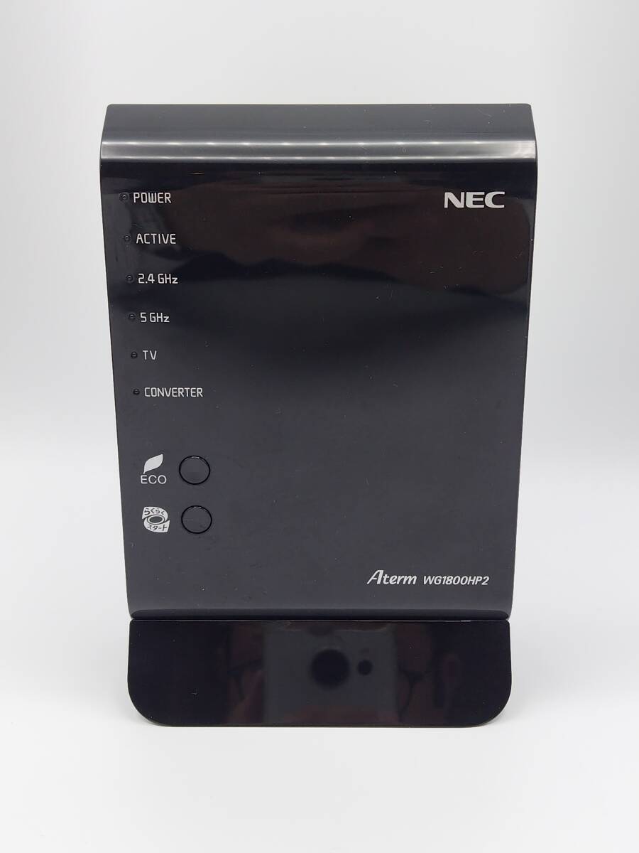 1円 NEC Atermシリーズ PA-WG1800HP2 無線LANルーター 11ac対応 アンテナ数 3×3(5GHz帯 & 2.4GHz帯)【5689】の画像2